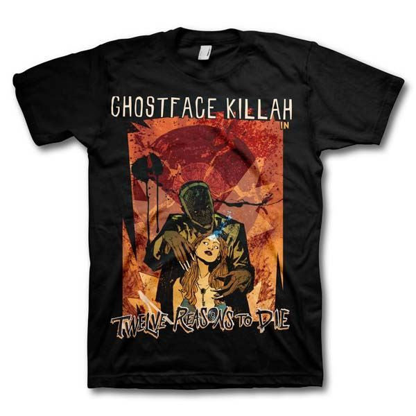 Ghost Face Killah 12 Reasons to Die T-Shirt