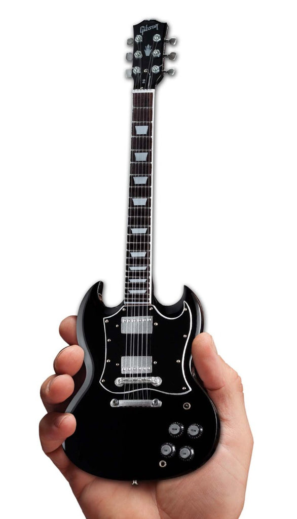 Axe Heaven Gibson SG Standard Ebony Mini Guitar Collectible