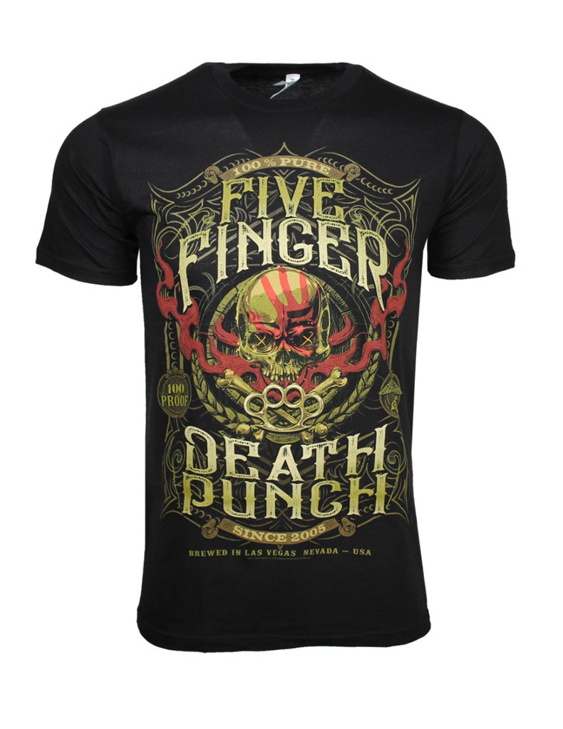 Five Finger Death Punch 100 Proof T-Shirt