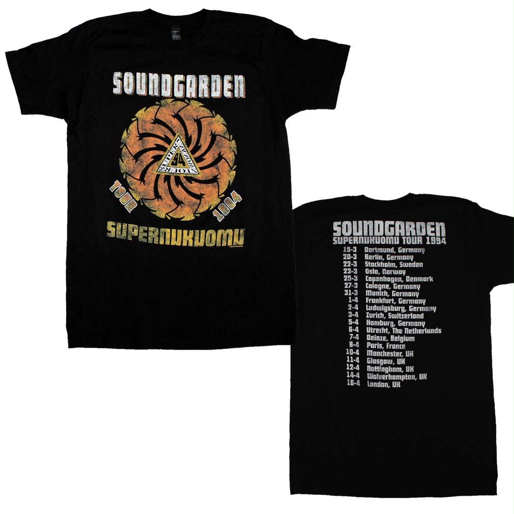 Soundgarden Superunknown Tour 94 Soft T-Shirt