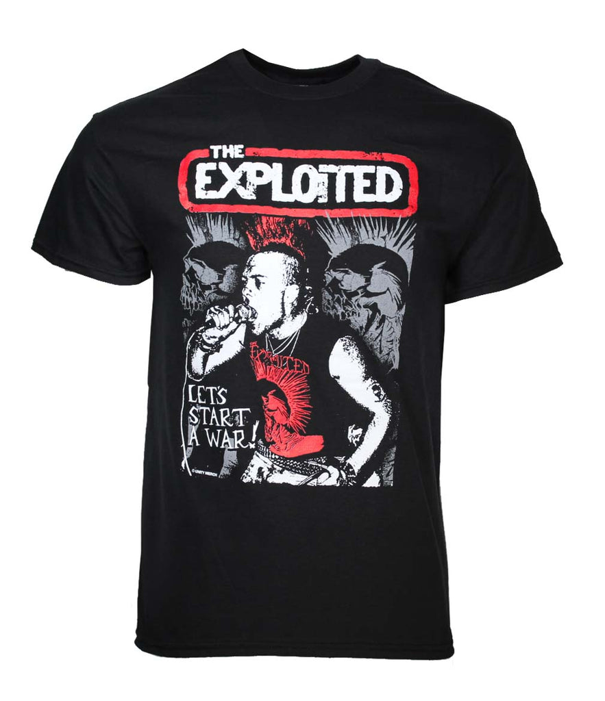 Exploited Let's Start a War T-Shirt