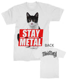 Miss May I Stay Metal Cat T-Shirt