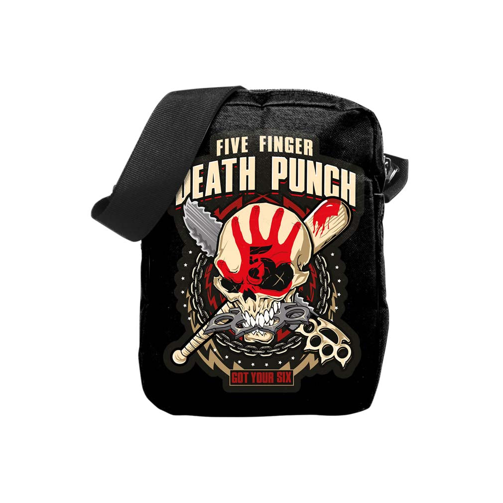 Five Finger Death Punch Got Your Six Crossbody Bag