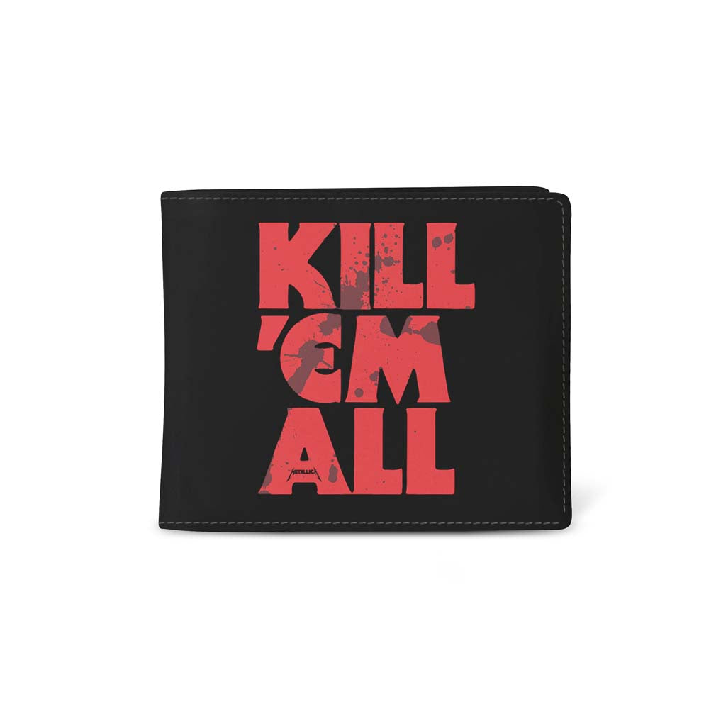 Metallica Kill Em All Blood Wallet