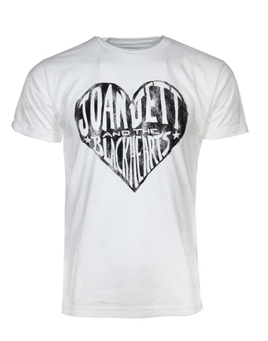 Joan Jett Blackhearts White T-Shirt
